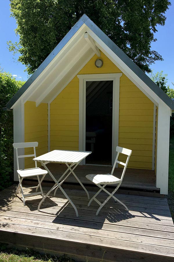 Woody-Tramp Camping-Hütten